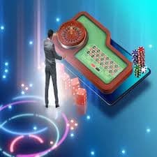 Filipino player streaming Scaterna live casino baccarat table on a smartphone